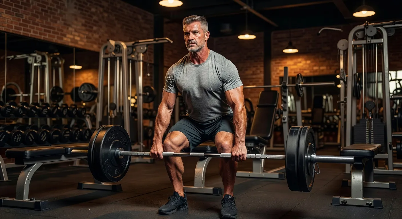 Mouvements composés de musculation pour stimuler la testostérone après 50 ans