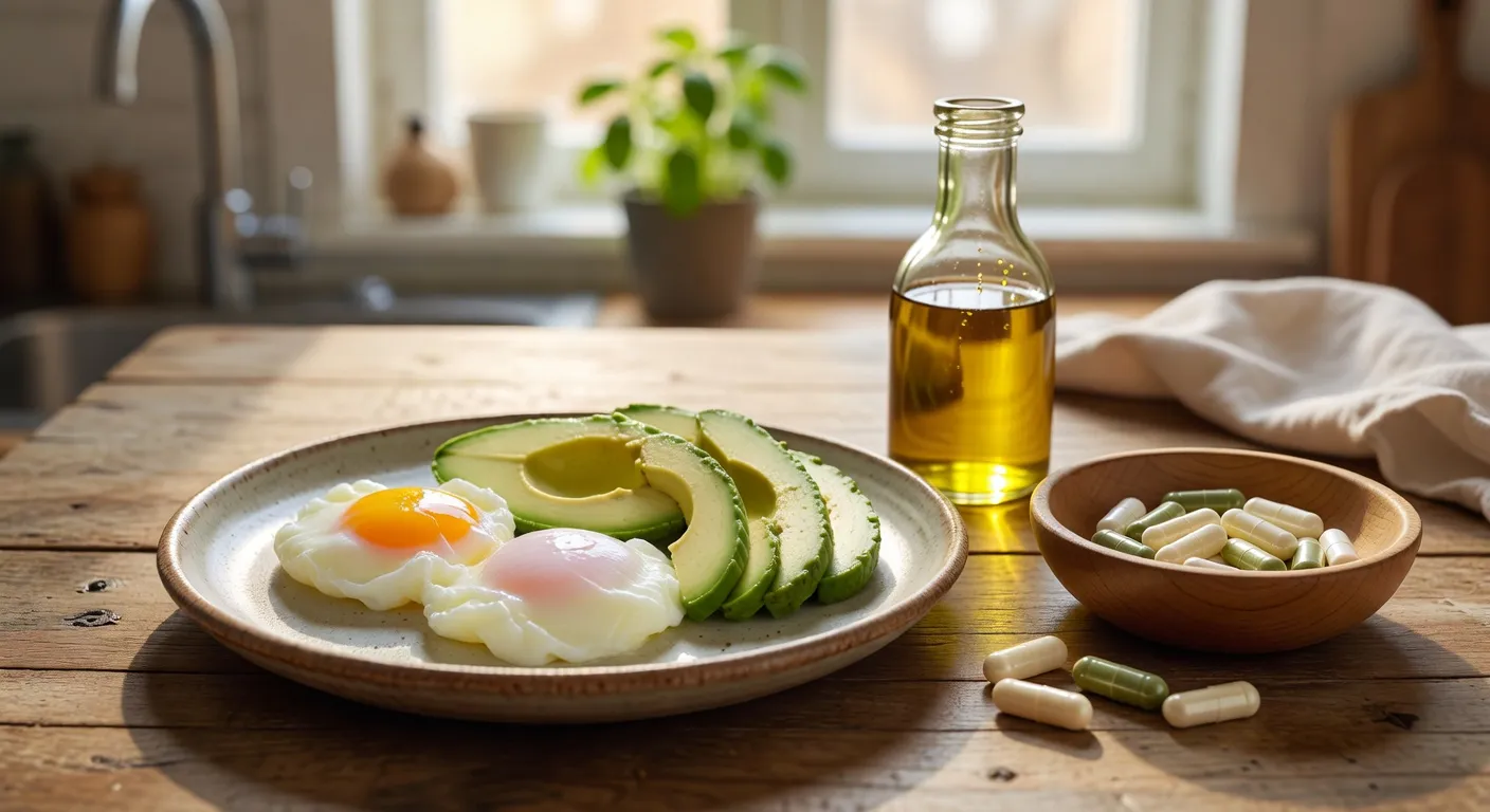Petit-déjeuner riche en graisses pour l'absorption de l'undécanoate de testostérone